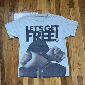Alphanumeric Let’s Get Free Vintage shirt Men’s Large